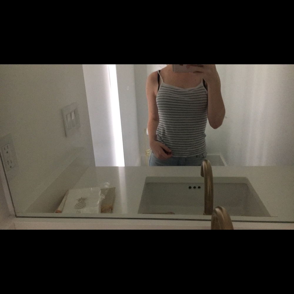 brandy Melville striped tank